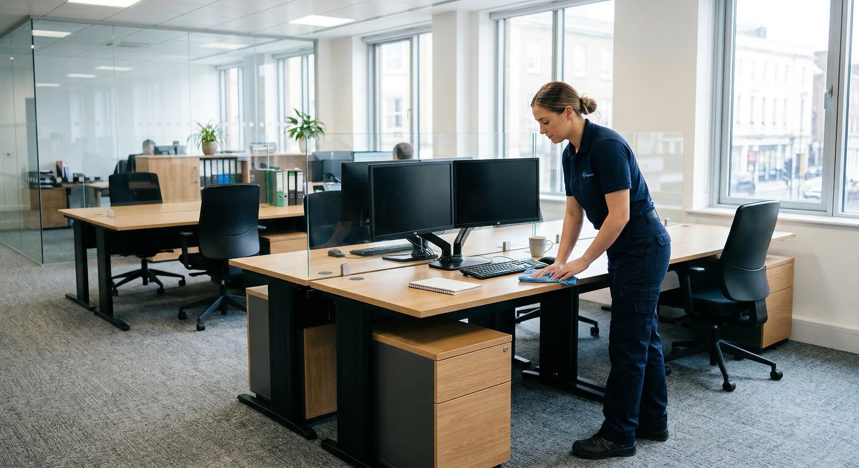 Nettoyage de bureaux et espaces tertiaires
